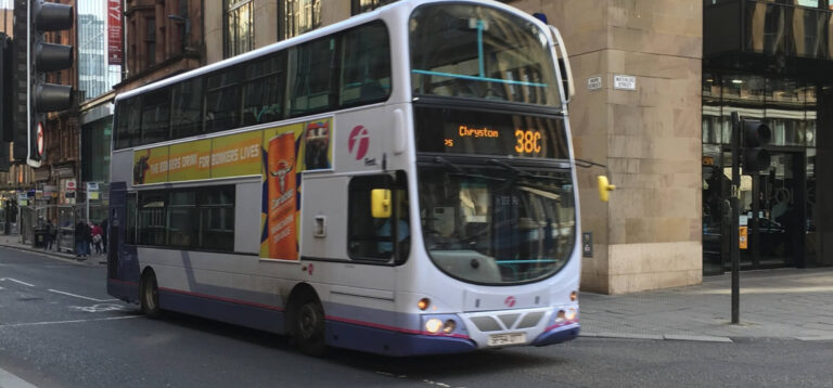 First Bus in Glasgow city centre